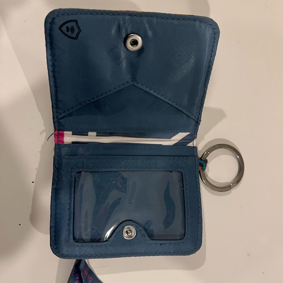 Vera Bradley grey Aztec keychain wallet - Picture 4 of 4